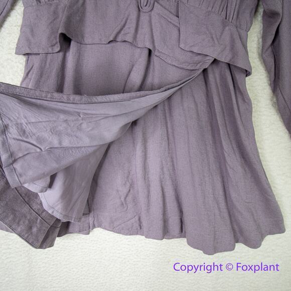 New! Free People‎ maxwell mini dress, women size XL - Picture 9 of 16